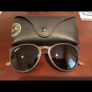 Ray-Ban Erika RB4274 Sunglasses tortoise polarized